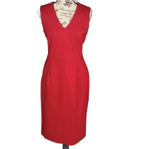 Banana Republic red dress - Picture 2 of 5
